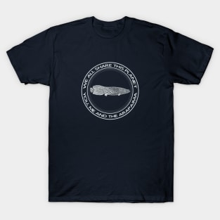 Arapaima - We All Share This Planet - on dark colors T-Shirt